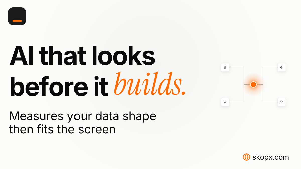 Why Your Database Query Deserves a Screen Built From Real Data