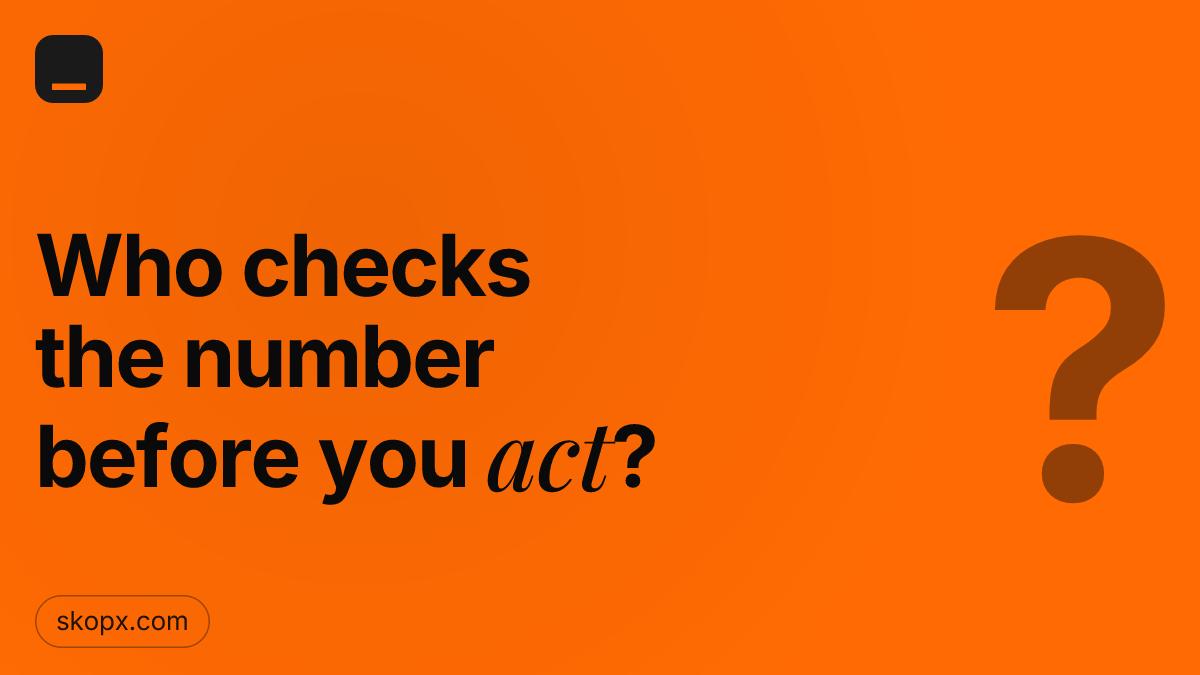 How to Check an AI Number in Ten Seconds Without Redoing the Work