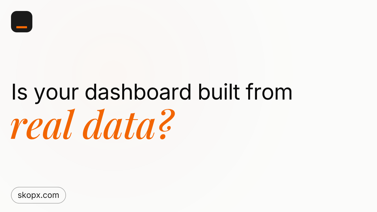 Why Your Dashboard Charts Lie When Nobody Checked the Labels
